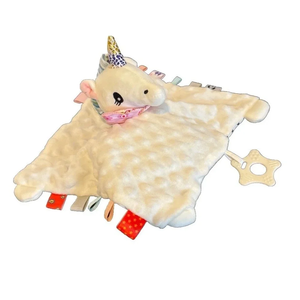Mary Meyer Baby White Unicorn Lovey Unisex Comfort Gift Security Blanket Toy New